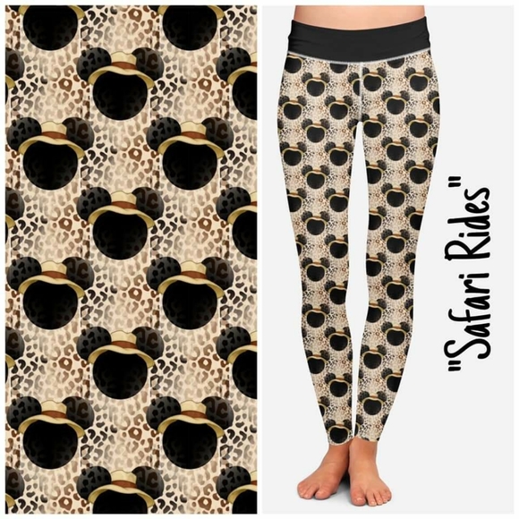 Pants - Safari mickey mouse leggings